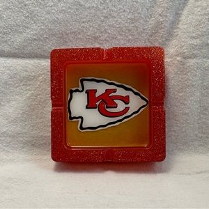 Custom Handmade KC Chiefs Ashtray